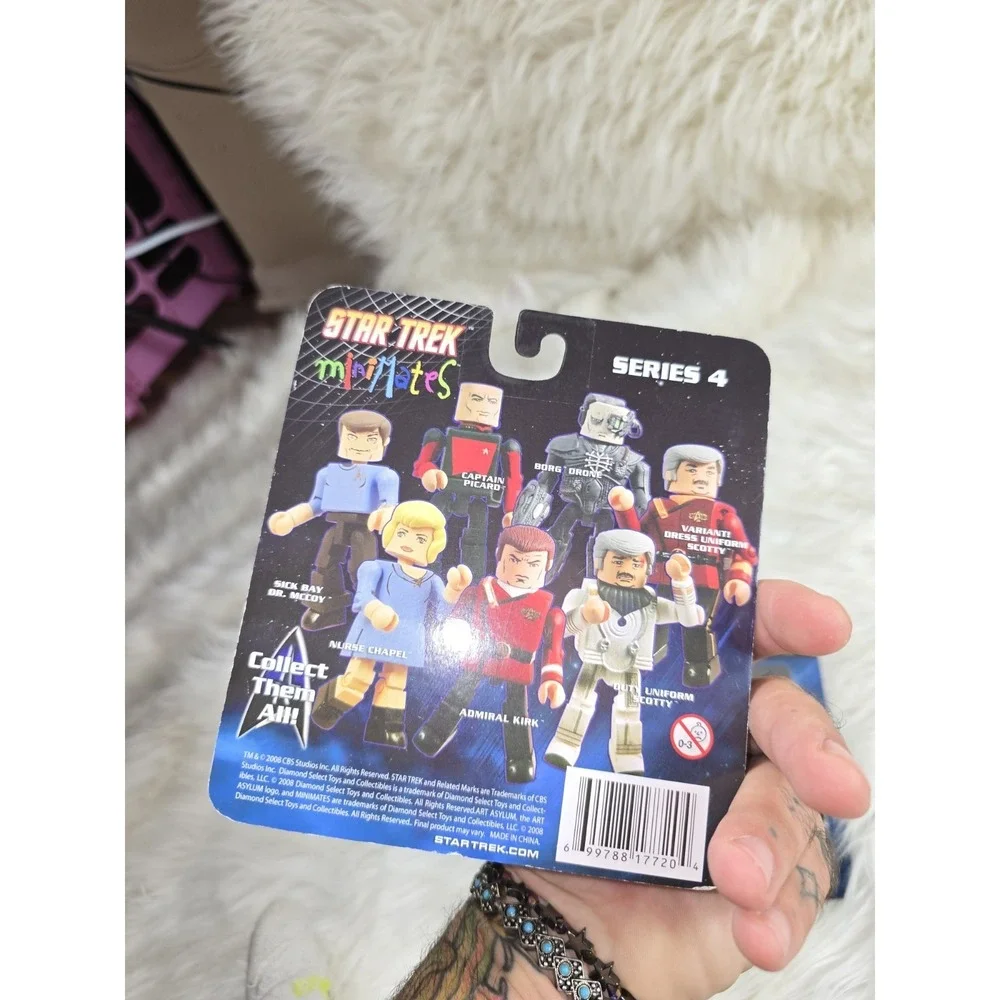 2 Star Trek MiniMates Series 4 Variant New And Sealed